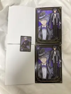 ツイステ アズール・アーシェングロット クリアビジュアルポスター カード