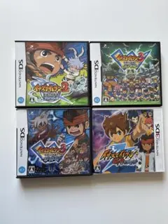 【DS/3DS】イナズマイレブン　4作品セット