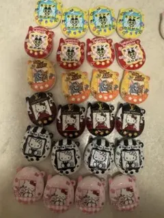 たまごっち　キャラクター柄　アクリルビーズ