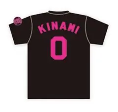 【木浪聖也選手／背番号0】阪神タイガース Tシャツ ピンク Lサイズ