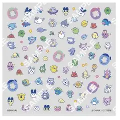 【匿名配送】たまごっち ネイルシールコレクション デザインE