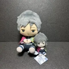 鬼滅の刃　冨岡義勇　ぽふっと　ぬいぐるみ 大　小　　　大21センチ 小12センチ