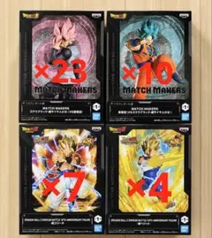 ドラゴンボール フィギュア ドッカンバトル match makers 48個 - メルカリ