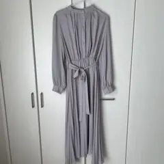 入園★入学に！長袖ワンピース ♡ グレー