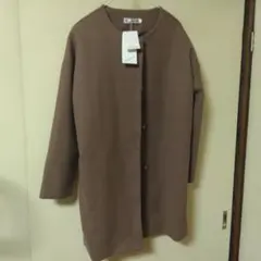 AIYISHANGFUSHI ブラウンボタン付きコート