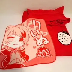 すとろべりーぷりんす すとぷり 莉犬 ネコ耳パーカー ハンドタオル