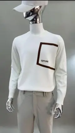 ゴルフ レディース ジーフォア ジャケット ブルゾン アウター 長袖◾️ホワイト レディース 長袖中綿ジャケット ホワイト系【中古】ゴルフウェア