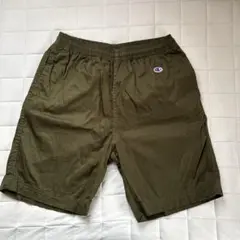値下げ！Champion オリーブ色 ショートパンツ M