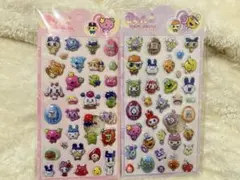 たまごっち 立体シール 3D 2枚セット