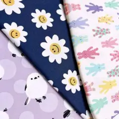 No.3269 厚め綿生地☆ハギレセット☆