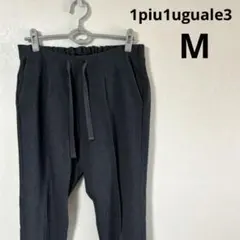 1piu1uguale3 ウノピュウ　ガルゼパンツ　スラックス　グレー　Mのサムネイル
