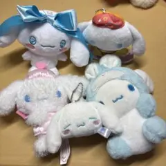 シナモロール ぬいぐるみキーホルダーセット