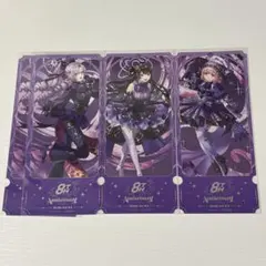 にじさんじ 8th チケット風カード　壱百満天原サロメ 月ノ美兎 周央サンゴ