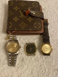 マ*チ様 遺品　貰い物　時計　指輪　まとめ　未真贋