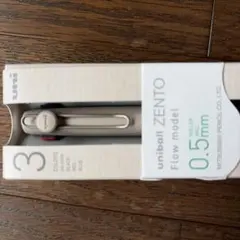 uni-ball ZENTO 3色ボールペン 0.5mm Flow model