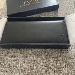 Ralph lauren 長財布　ブラック　メンズのサムネイル