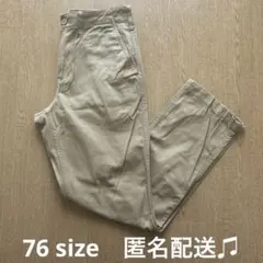 GU ベージュ チノパン サイズ76 綿100%