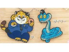 ズートピア2 でふぉラバ キーホルダー クロウハウザー ゲイリー セット ①