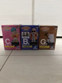 ドラゴンボール　アッセンブルコレクション　B賞亀仙人　C賞ブルマ　G賞カリン