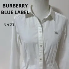 BURBERRY BLUE LABEL長袖シャツ ホワイト サイズ36【885】のサムネイル