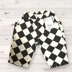 【みーとん様専用】 新品 MARKEY’S チェッカー柄ハーフパンツ 100
