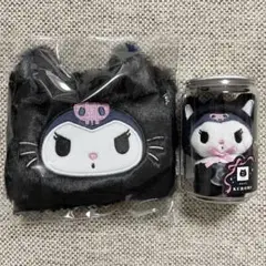 クロミ　ハートブレッドアンティーク　黒ねこ　マスコット　ポーチ　2点セット