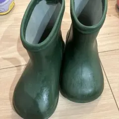 Kids Foret グリーン 長靴 15.0cm