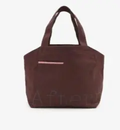 【新品】アフタヌーンティー　帆布ポケットートバッグ/シラスノリユキ　ブラウン