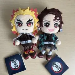 ぱぺっとちゃーむ 鬼滅の刃 煉獄杏寿郎 竈門炭治郎 セット