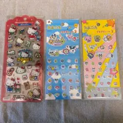 ハローキティ・たまごっち シール 3枚セット