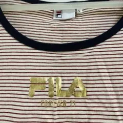 新品FILA 赤×紺ボーダータンクのサムネイル