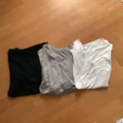 Tシャツ 3枚セット 黒 灰 白