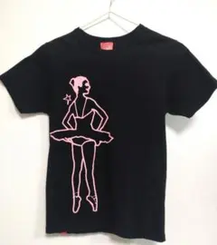 オジコ　Ｔシャツバレエ柄 Sサイズのサムネイル