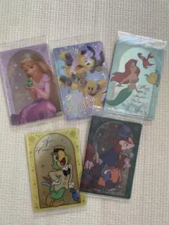 Disney Characters ウエハース まとめ売り　5枚セット