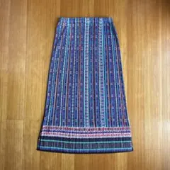 PLEATS PLEASE 総柄 スカート エスニックのサムネイル