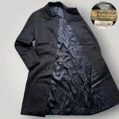 希少 美品 ロロピアーナ カシミヤ ロングステンカラーコート メンズ ブラック