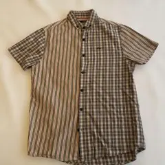 next ストライプ チェック 半袖シャツ　子供用160センチ