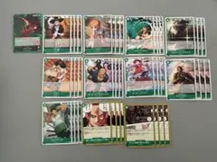 ワンピースOP17緑シャンクス デッキパーツ匿名・送料込み C/UC 4コン