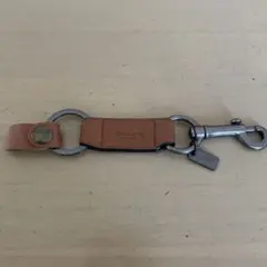 COACH ブラウンレザー キーホルダー・キーリングのサムネイル