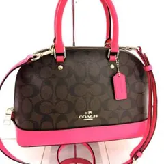 『ほぼ未使用』COACH(コーチ)2wayバッグ シグネチャー PVC