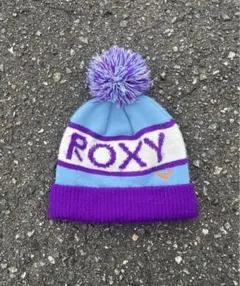 90s ボンボンニット帽　ビーニー　vintage