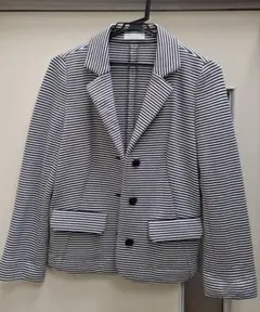 TO BE CHIC ボーダー ジャケット