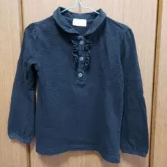 長袖シャツ　黒　110　GLOBAL WORK　グローバルワーク