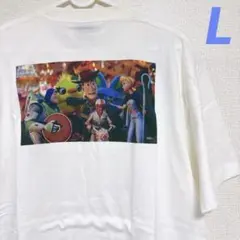 【訳あり】トイストーリー　Tシャツ　新品未使用タグ付き Lサイズ ウッディ バズのサムネイル
