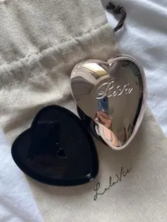 【美品】リファ　ハート型　ブラシ　ピンクゴールド