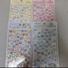 【正規品】しずくちゃん ボンボンドロップシール　ミニ　 4枚セット