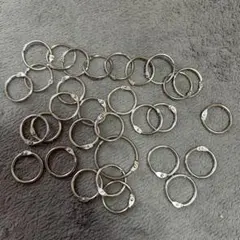 金属製カードリング 30個セット