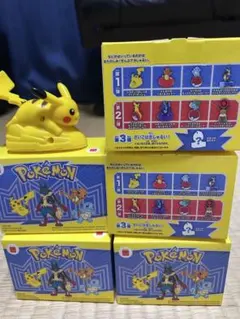 ポケモン マクドナルド 2025 ハッピーセット 5箱＋ピカチュウおまけ付き
