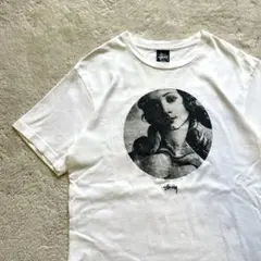 Stussy ヴィーナス　グラフィック　プリント　Tシャツ　ホワイト　M