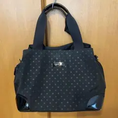 agnès b. ドット柄 マザーズバッグ